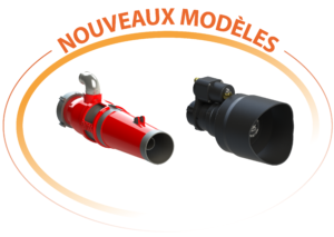 nouveaux modèle canons et diffuseurs automatiques